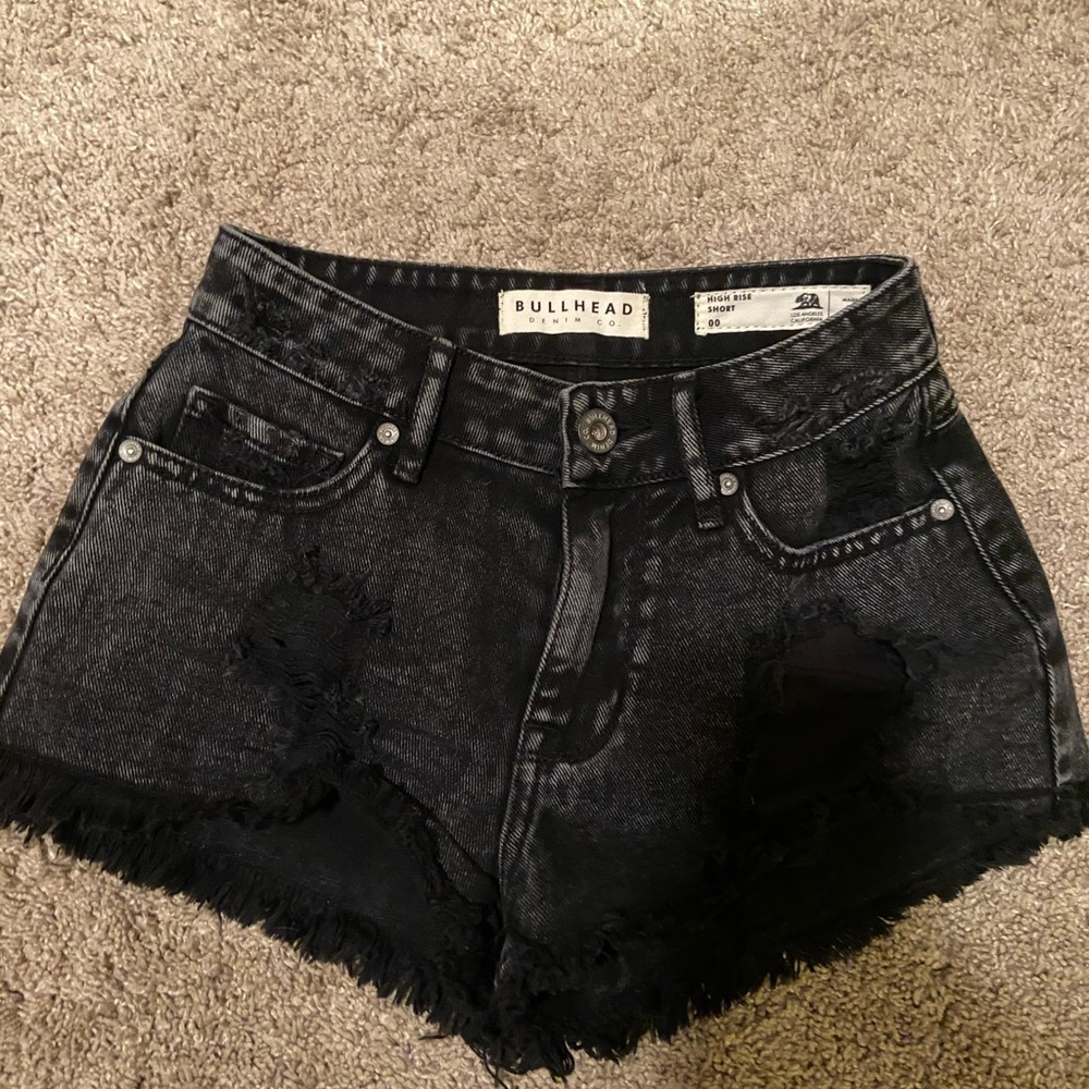 Bullhead Black Jean shorts